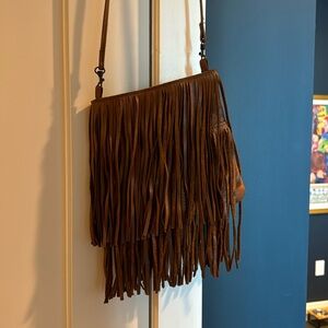 Mcfadin fringe crossbody
